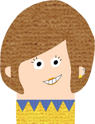 さかたようこの似顔絵